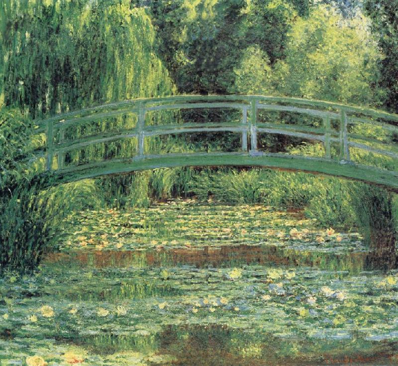 Claude Monet Le Pont japonais et L-Etang des Nympheas,Giverny Spain oil painting art